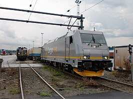 CE 119 007 bij de cargo terminal Alnabru in Oslo op 5 augustus 2010