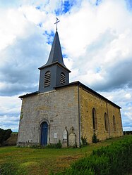 The church in Courouvre