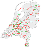 Hollanda'da E-yolları ağı