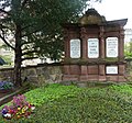 Spätklassizistisches Grabmal auf dem Alten Friedhof in Degerloch