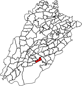 Location of Khairpur Tamiwali Tehsil in Punjab, Pakistan