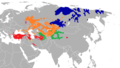 Turkic Languages distribution
