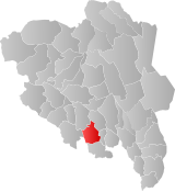 Søndre Land within Innlandet