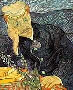 Dr. Gachet'nin Portresi, Vincent van Gogh tarafından yapılan tablosu (1890)