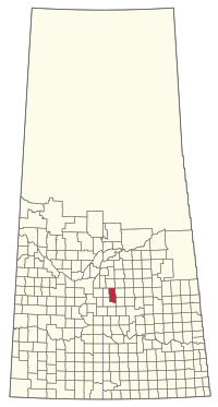 Location of the RM of Viscount No. 341 in Saskatchewan