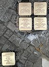 Stolpersteingruppe Bach/Esser (Luisenstraße 147)