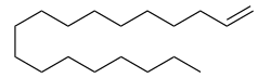 Strukturformel von 1-Octadecen