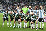 2022 Dünya Kupası'nı kazanan Arjantin futbolcuları