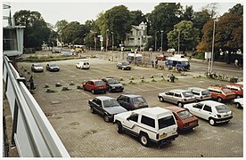 Parkeerplaats achter Station Haarlem anno 1995