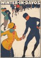 1914, Plakat «Winter in Davos»