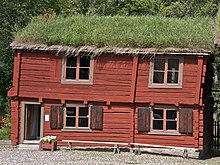 Cajsa Wargs Wohnhaus, heute im Freilichtmuseum