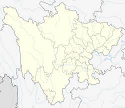 Yajiang is located in Sichuan