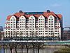 Erlweinspeicher an der Neuen Terrasse in der Wilsdruffer Vorstadt