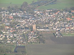 Hoogeloon, aerial photograph