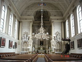 Interieur van de Sint-Augustinuskerk