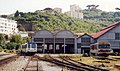 Die Wagenhalle in Bastia