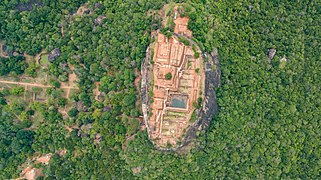 Sigiriya (Luftbild)