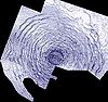 Seismic map of the Silverpit crater