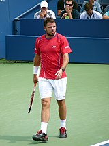 Stanislas Wawrinka bei den US Open 2013