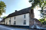 Wingham Court and garden wall