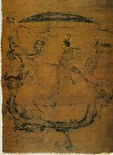 Malerei auf Seide (Zhou, 6. Jahrhundert v. Chr.)
