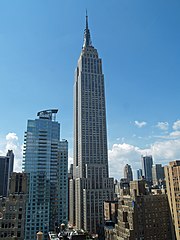 The Empire State Building was the world's tallest building from 1931 to 1972.