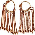 Χρυσά σκουλαρίκια, 4ος-6ος αιώνας