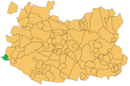 Guadalmez – Mappa