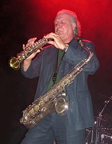 Gemmell performing in 2004