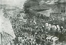 Krustio Lazarov's Cheta in Kumanovo, 1908