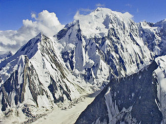 Der Laila Peak liegt zwischen Malubiting und Haramosh