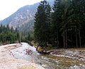 Loisach westlich von Garmisch-Partenkirchen