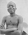 Ota Benga, ein kongolesischer Pygmäe mit gefeilten Zähnen