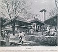 Weltausstellung 1900, Pavillon und Einwohner der Kolonie Dahomey (heute Benin)