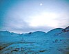 Ice road between Kupol and Pevek, Russia.