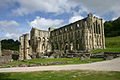 Rievaulx Abbey, das größte Zisterzienserkloster in den Moors.