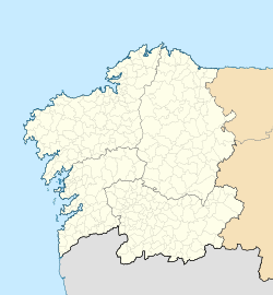 Begonte is located in Galicia