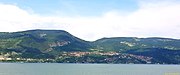 View of Svinița from across the Danube