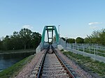 Eisenbahnbrücke über den Silokanal