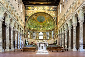 Basilica of Sant'Apollinare in Classe, Ravenna, unknown architect, 549[127]