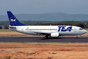 Boeing 737-300 der TEA