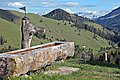 Holzbrunnen Jackelberg-Alm