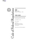 An image of a the cover of the United States CFR. For Part 84, go to page 501.