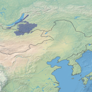 Transbaikal conifer forests (in purple)