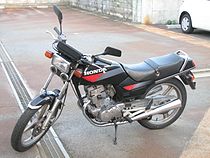 De laatste versie van de CB 125 T2: 1989-1991