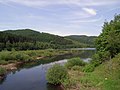 Einmündung der Innerste in die Innerstetalsperre bei normalem Wasserstand