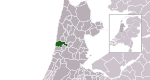 Location of Castricum