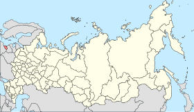 Τοποθεσία της Περιφέρειας του Καλίνινγκραντ στη Ρωσία