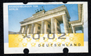ATM Brandenburger Tor mit Werteindruck 0,02 EUR