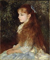 Pierre-Auguste Renoir, Irène Cahen d'Anvers'ın Portresi (La Petite Irène), 1880, E.G. Bührle vakfı, Zürih